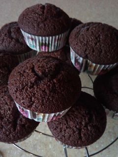 Φωτογραφία της συνταγής Cupcakes σοκολάτας