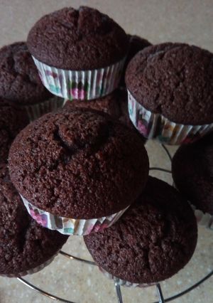 Φωτογραφία της συνταγής Cupcakes σοκολάτας