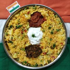 A picture of Vegetable pulao.