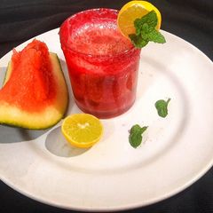 A picture of Watermelon mint mojito.