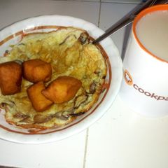 A picture of Fried Onion egg.