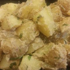 A picture of Dijon Potatoes w/ Tarragon.