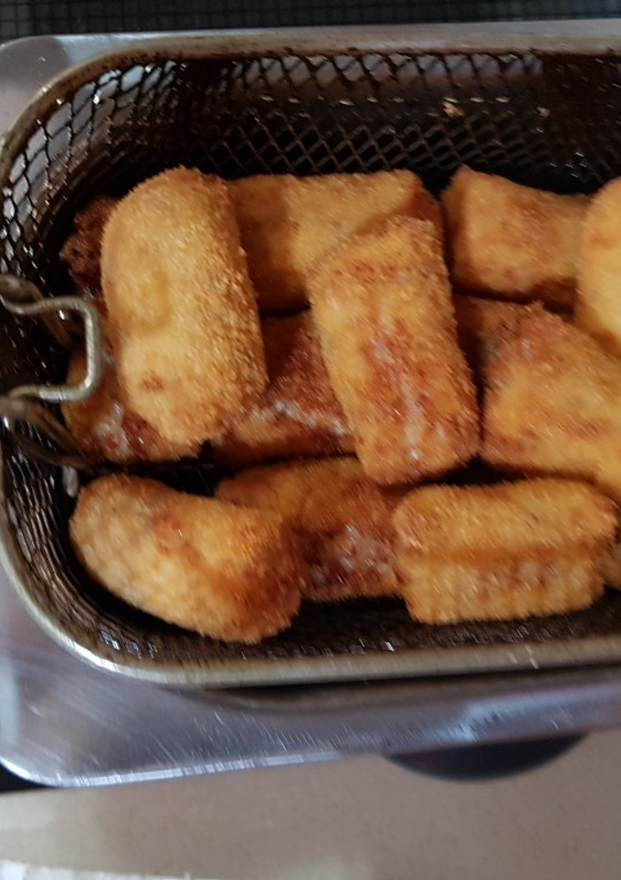 Una foto de Croquetas de jamón en olla GM