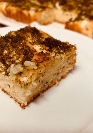 صورة لوصفة كيكة مالحة بالزعتر 🌟😋