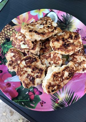 Une photo de Aujourd’hui c’est croquettes de poulet 🤩🤩♥️