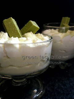 Foto resep Green Tea Latte Cheesecake Mousse