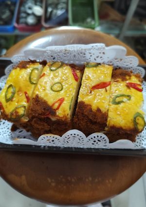 Foto resep Roti abon tepung komachi