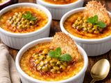 Crème Brûlée de Maracujá com Toque de Cachaça