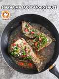 Siakap Masak Seafood Sauce