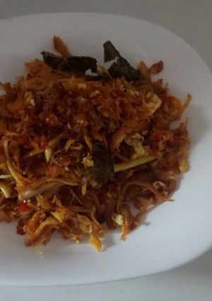Foto resep Ayam suwir telur orak arik