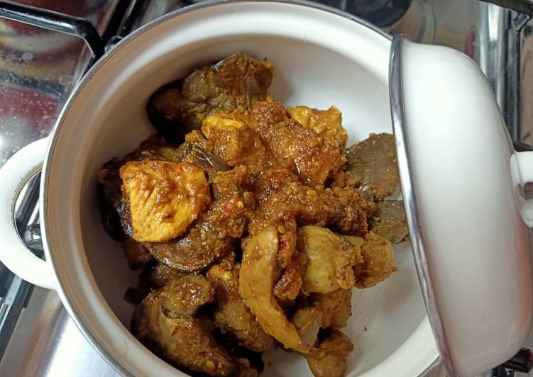 Bagaimana Membuat Ati Ampela Bumbu Kuning, Lezat Sekali