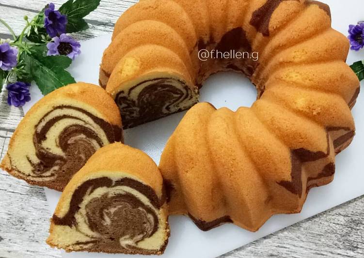 Marmer Butter Cake #PejuangGoldenApron2