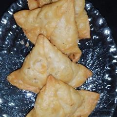 Chicken Alu Samosa A picture of Chicken Alu Samosa.