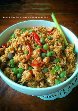 Foto resep Tumis Oncom Leunca