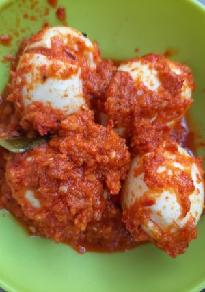 Foto resep 83.balado telur