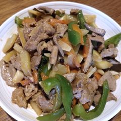 Sauteed Pork and Liver A picture of Sauteed Pork and Liver.