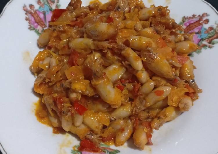 Sambal baby cumi asin anti ribet