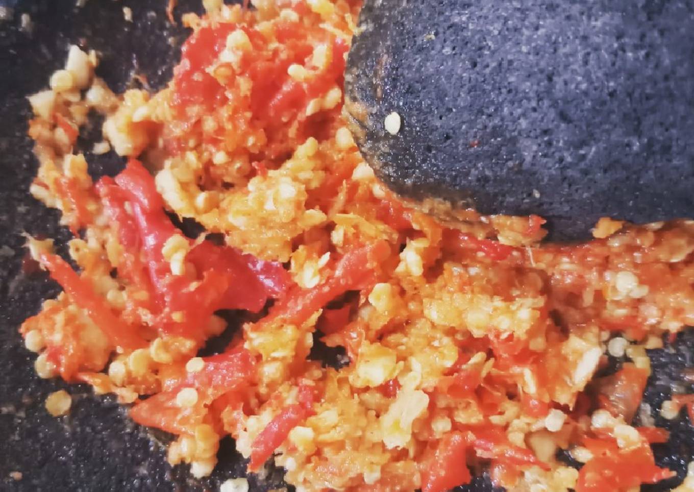 Sambal geprek