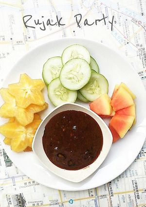 Foto resep Rujak Buah