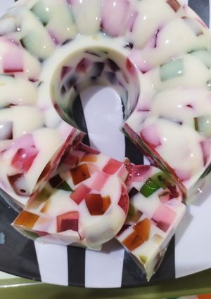 Foto resep Pudding mozaik