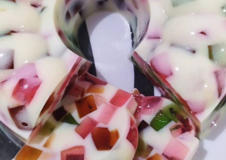 Resep Pudding mozaik yang Bikin Ngiler