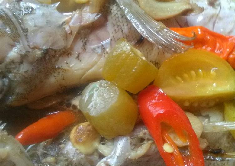 Resep Garang Asem Ikan Kerapu Yang Nikmat