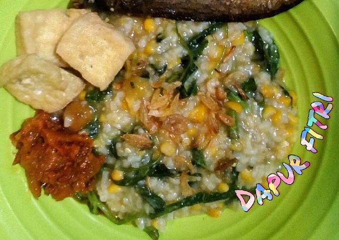 Resep Bubur menado sederhana yang Enak Banget