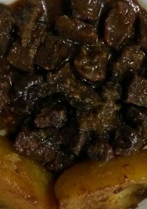 Foto resep Bacem daging sapi kentang