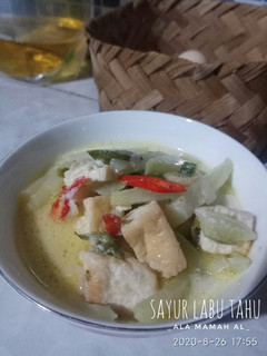 Foto resep Sayur labu tahu
