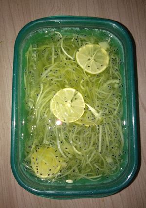 Foto resep Es timun selasih