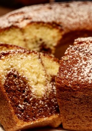 Foto di Ciambella bicolore con ciobar