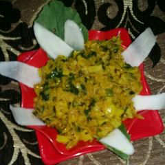 A picture of Radish bhurji.