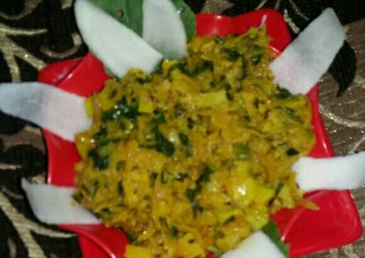 Radish bhurji