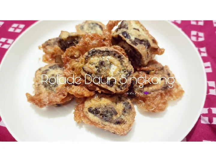 Langkah Mudah untuk Menyiapkan Resep 24. Rolade Tahu Daun Singkong yang Lezat Anti Ribet, Lezat