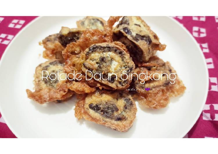24. Rolade Tahu Daun Singkong