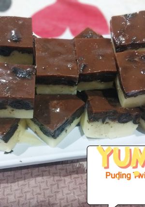 Foto resep Puding Twister