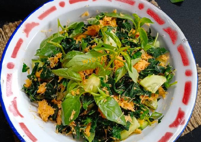 Urap Daun Pepaya Jepang