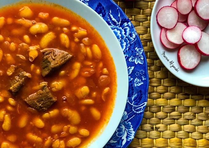 فاصوليا بيضا او بالعراقي يابسة