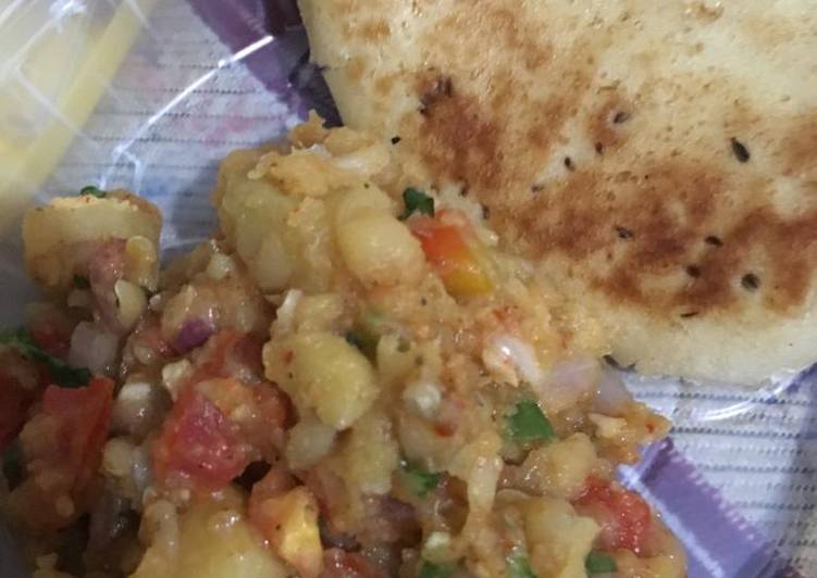 Recipe of Quick Chole kulche