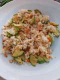 Arroz teriyaki