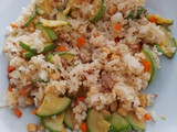 Arroz teriyaki