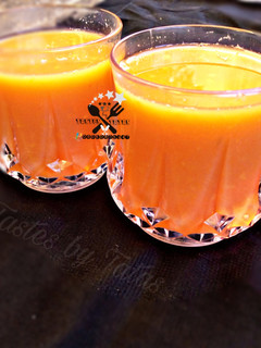 A picture of Mango slush.
