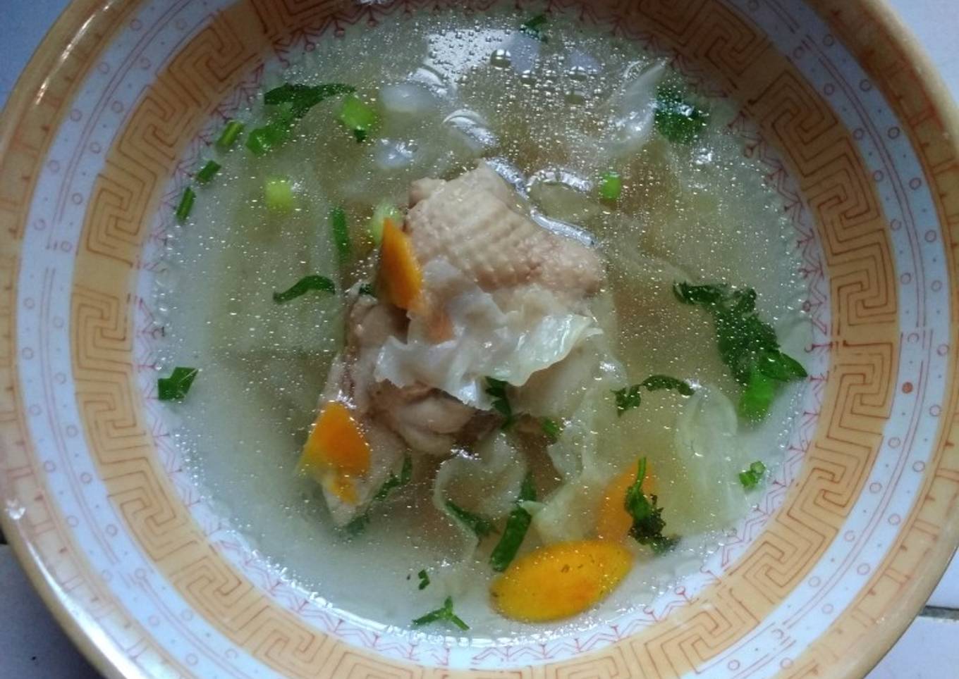 Sup ayam sayur magicom