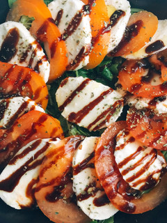 Una foto de Ensalada caprese