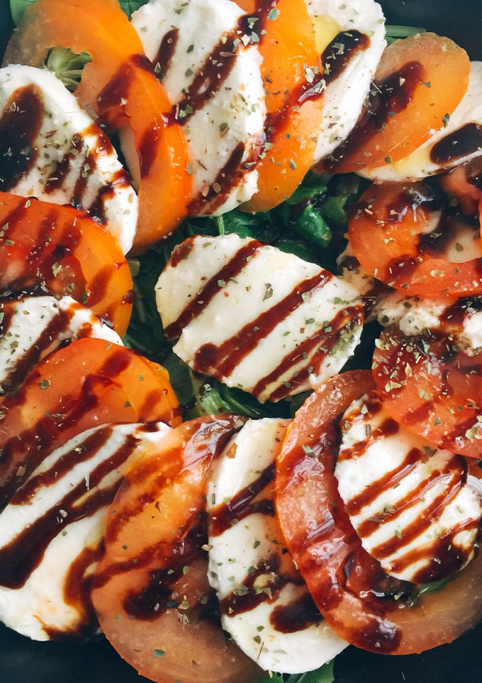 Una foto de Ensalada caprese