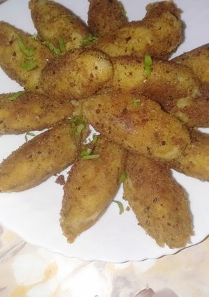 صورة لوصفة كروكات البطاطا