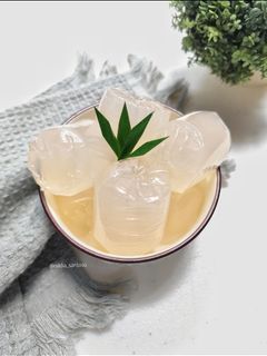Foto resep Bola Air Kelapa (isian mochi)