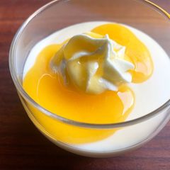 A picture of Lemon Bavarois.