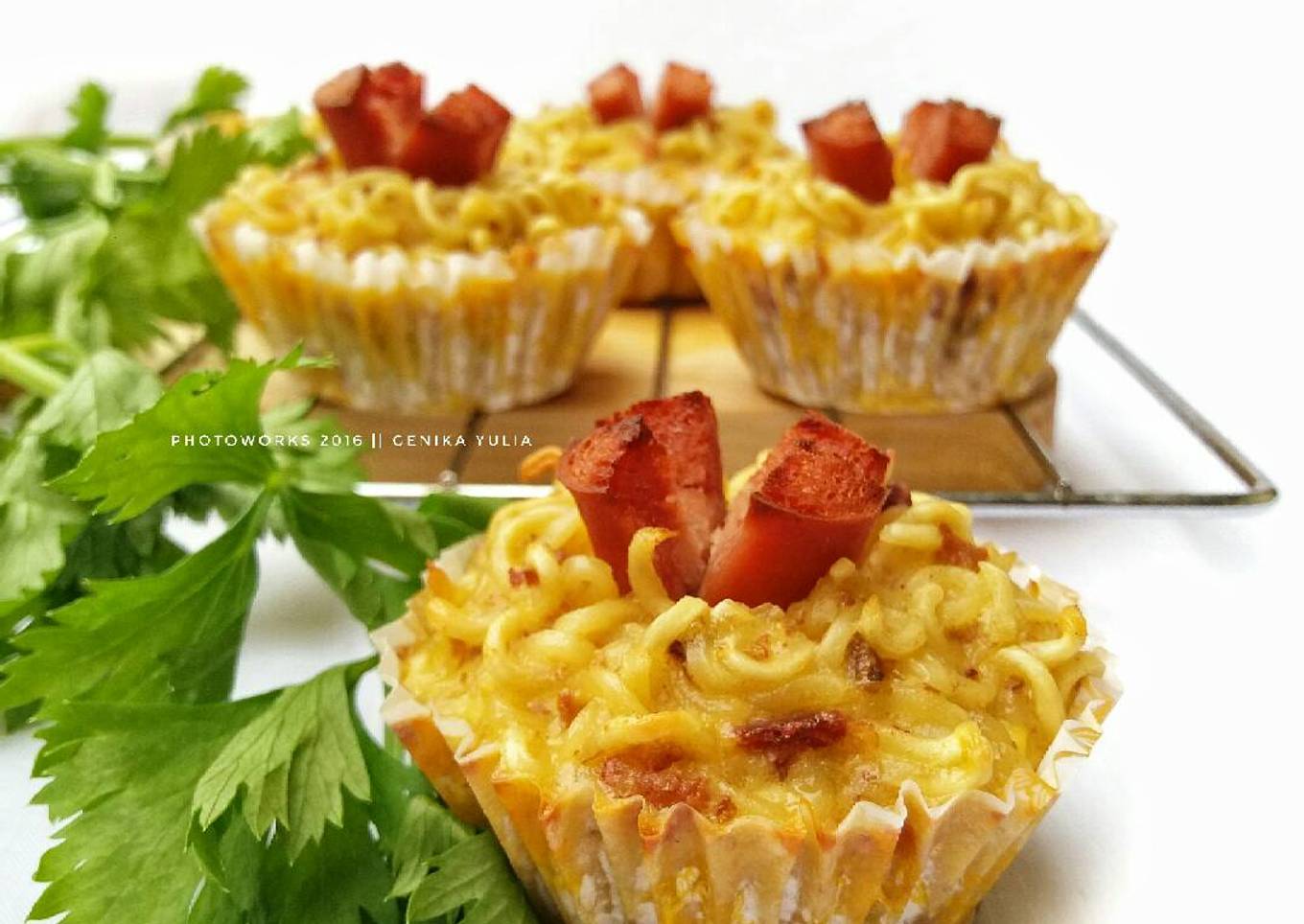 Muffin Mie Panggang