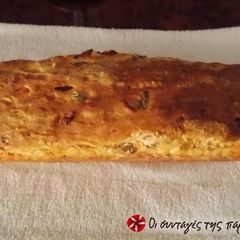 A picture of Olive bread easy and delicious.